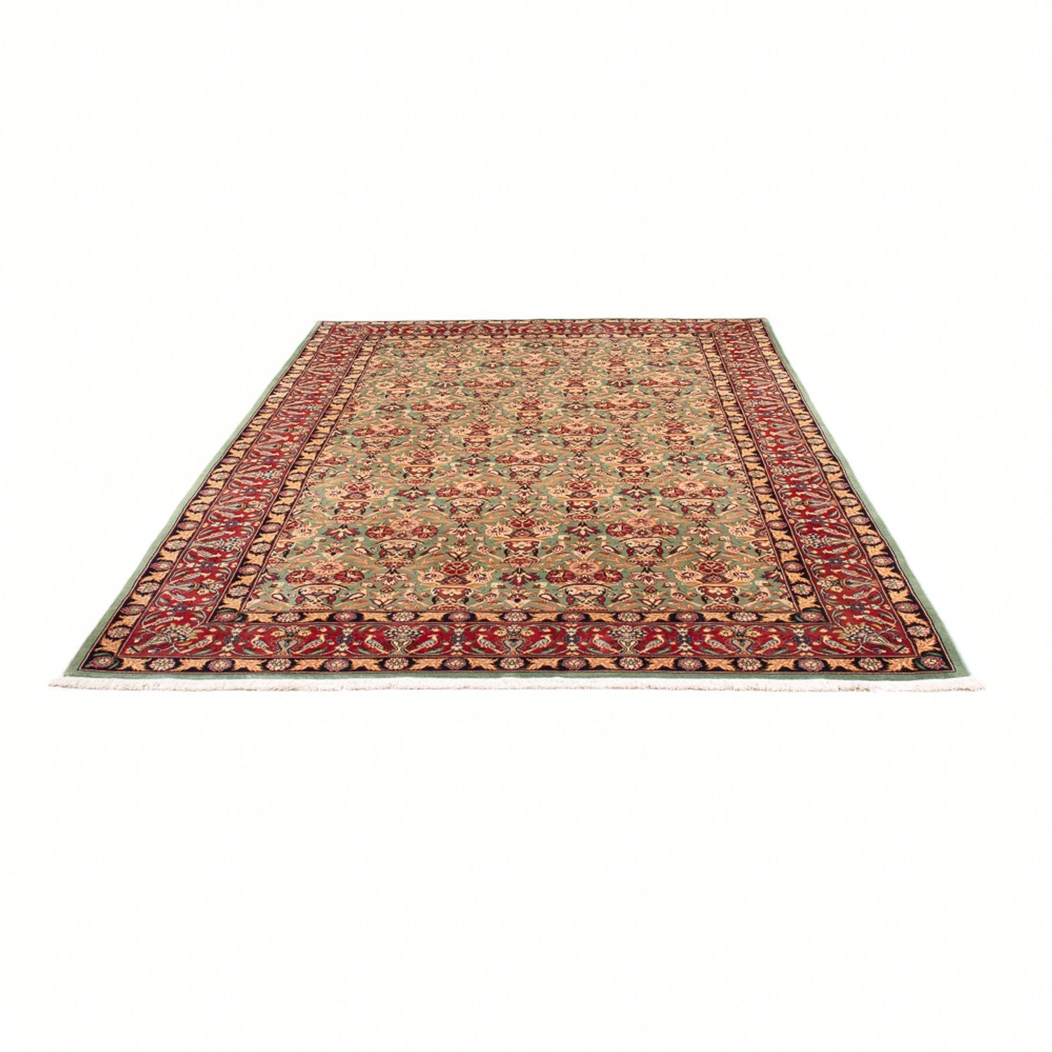 Alfombra persa - Clásica - 285 x 198 cm - verde oliva