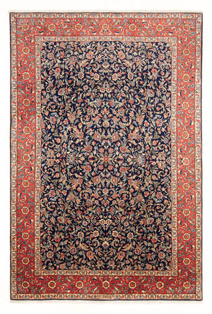 Alfombra persa - Clásica - 305 x 200 cm - azul oscuro