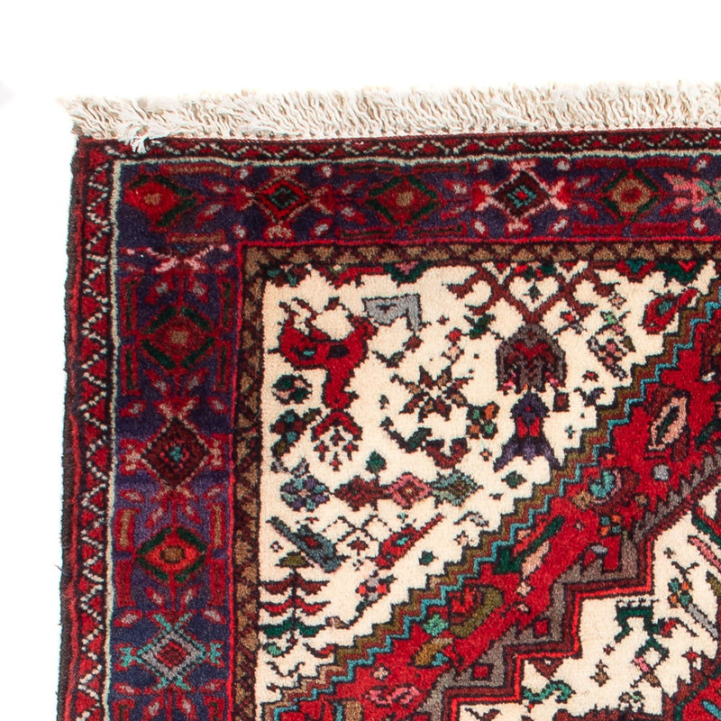Alfombra persa - Nómada - 95 x 58 cm - crema