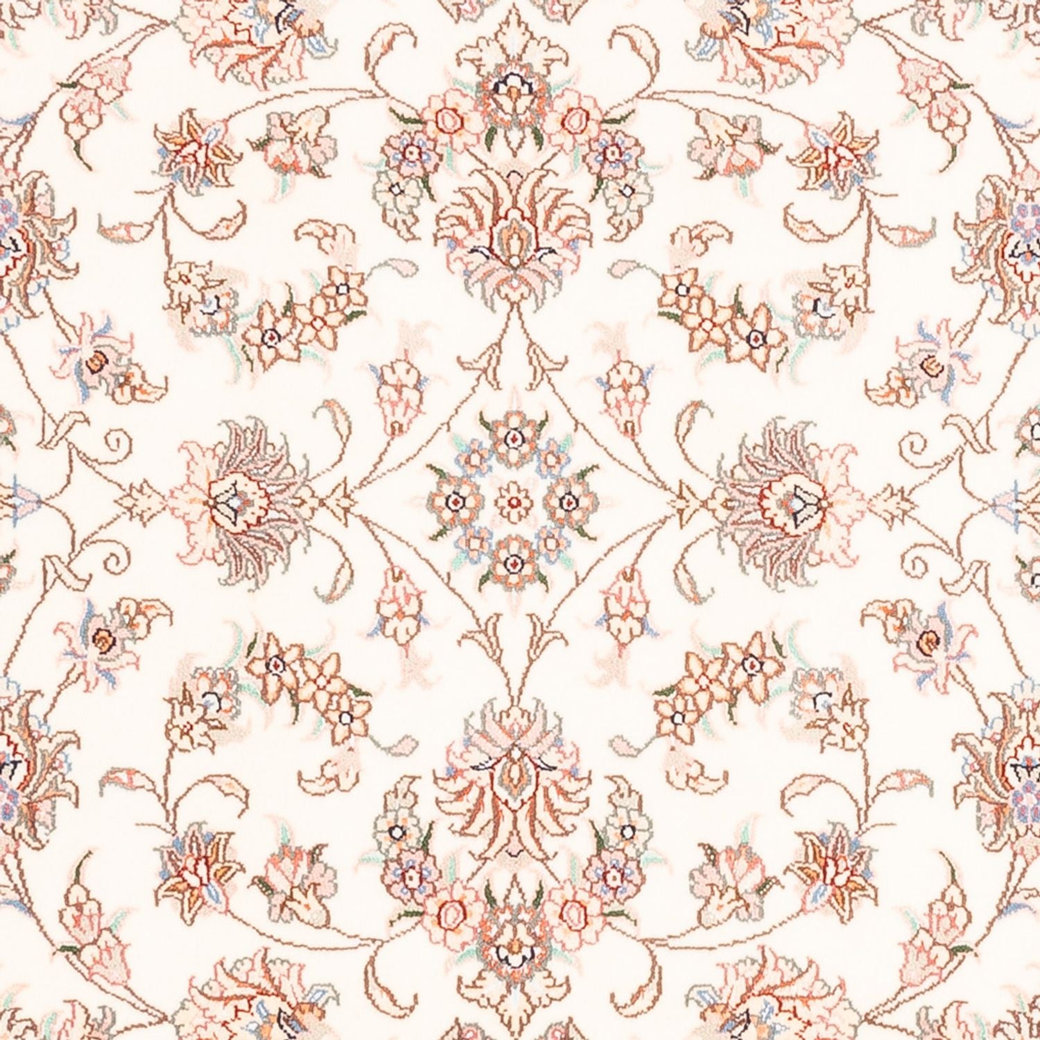 Alfombra persa - Tabriz - 178 x 120 cm - crema