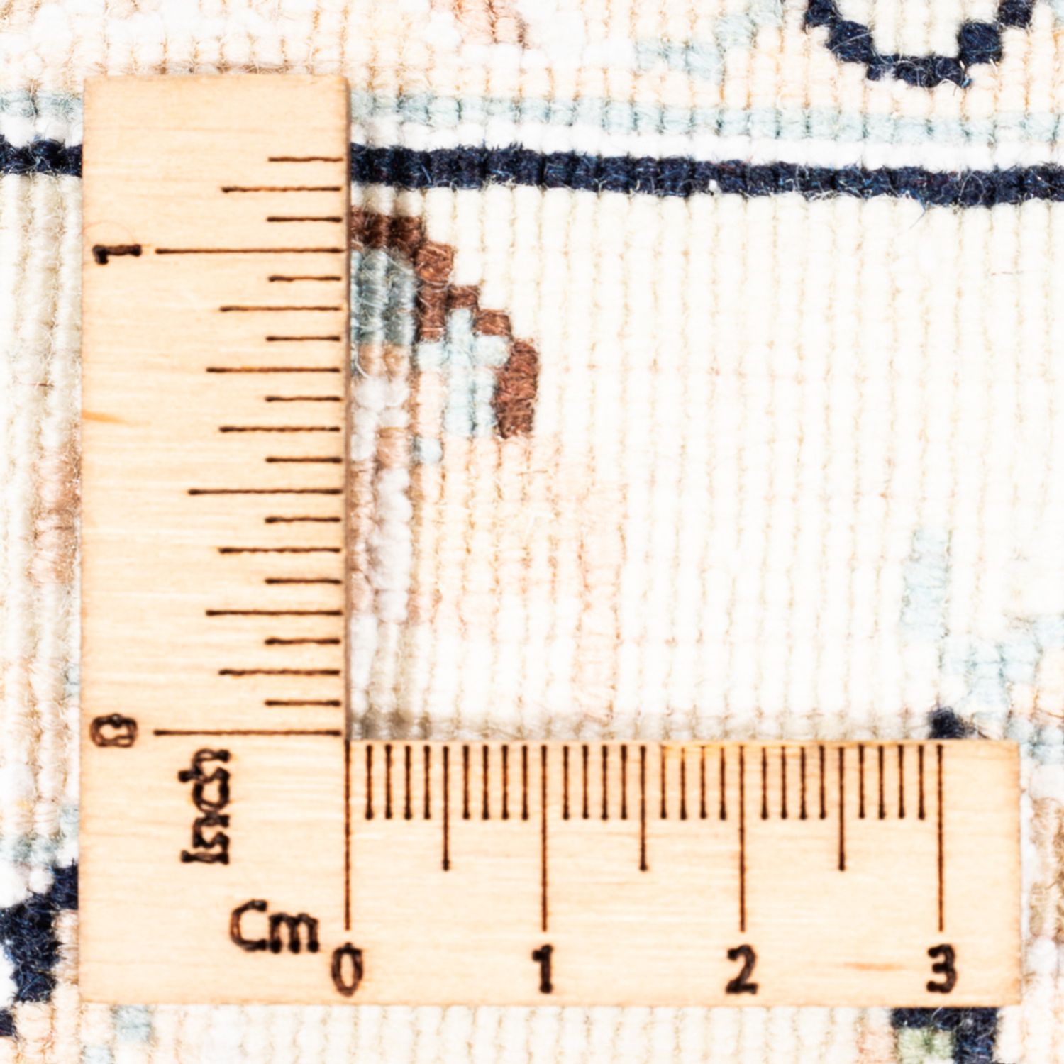 Alfombra Persa - Nain - Prima - 176 x 119 cm - azul oscuro