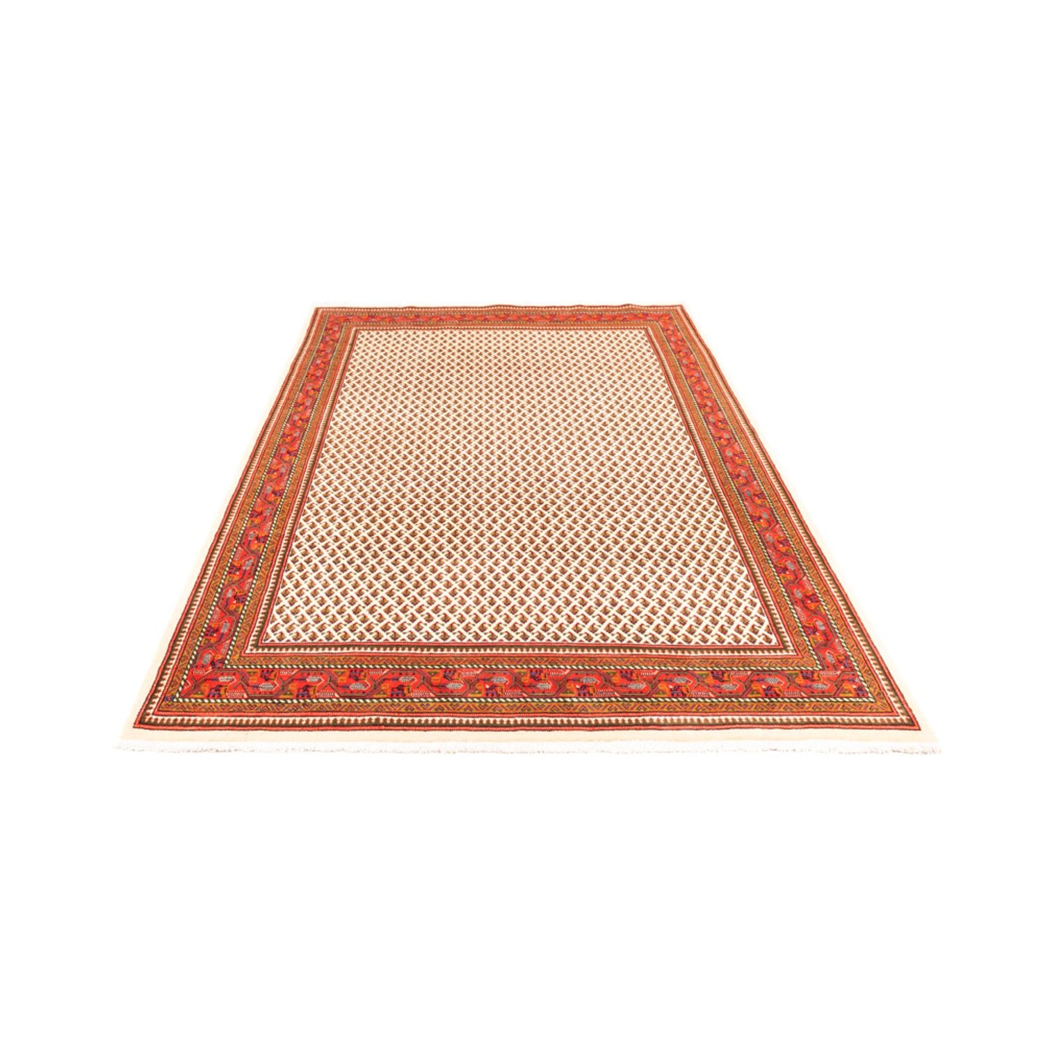 Alfombra persa - Mir - 260 x 168 cm - crema