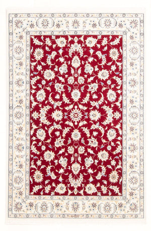 Alfombra Persa - Nain - Real - 176 x 118 cm - rojo
