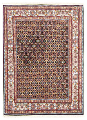 Alfombra persa - Clásica - 198 x 141 cm - azul oscuro