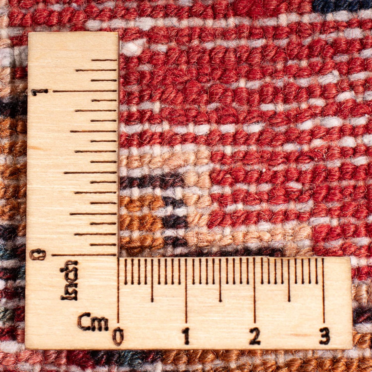 Alfombra de pasillo Alfombra persa - Nómada - 325 x 100 cm - rojo