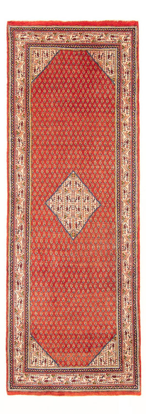 Alfombra de pasillo Alfombra persa - Mir - 298 x 106 cm - rojo