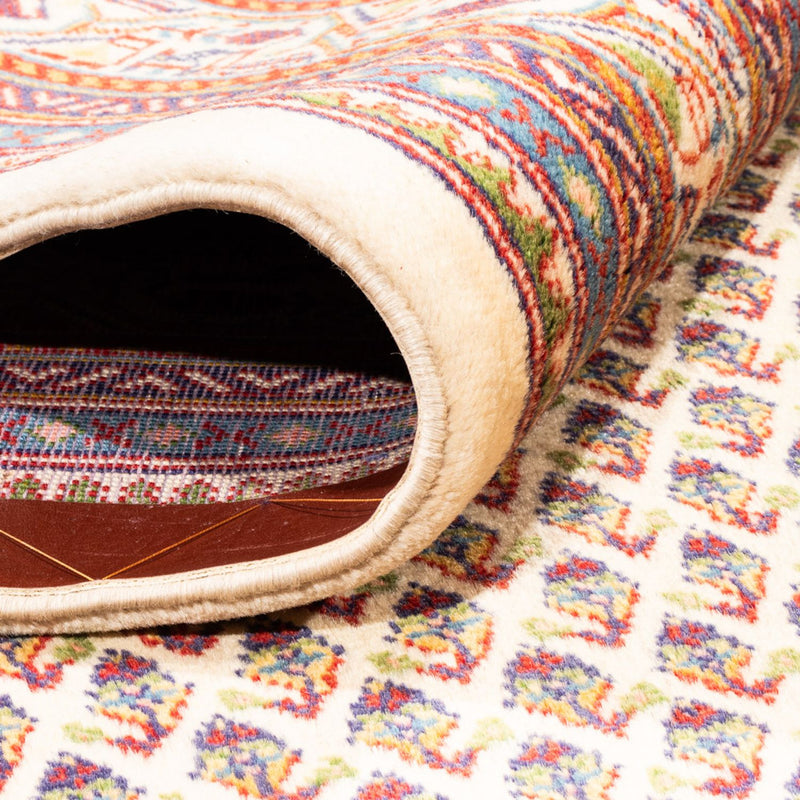 Alfombra persa - Mir - 254 x 213 cm - beige claro