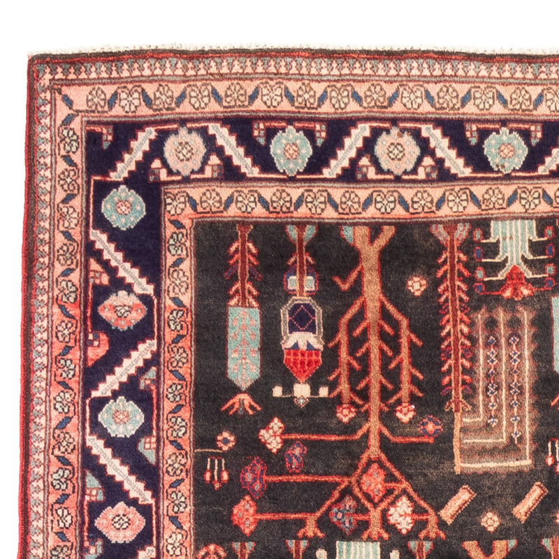 Alfombra persa - Nómada - 270 x 152 cm - azul oscuro