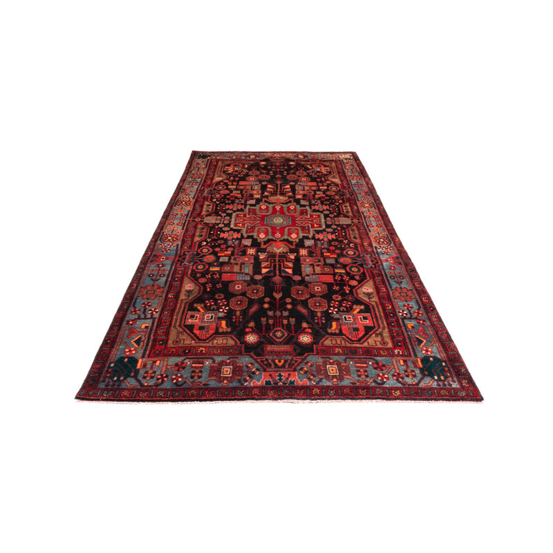 Alfombra de pasillo Alfombra persa - Nómada - 343 x 154 cm - azul oscuro