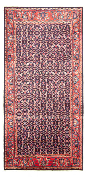 Alfombra persa - Mir - 306 x 160 cm - azul oscuro