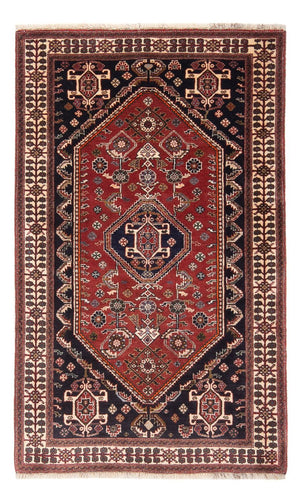 Alfombra persa - Nómada - 145 x 80 cm - rojo