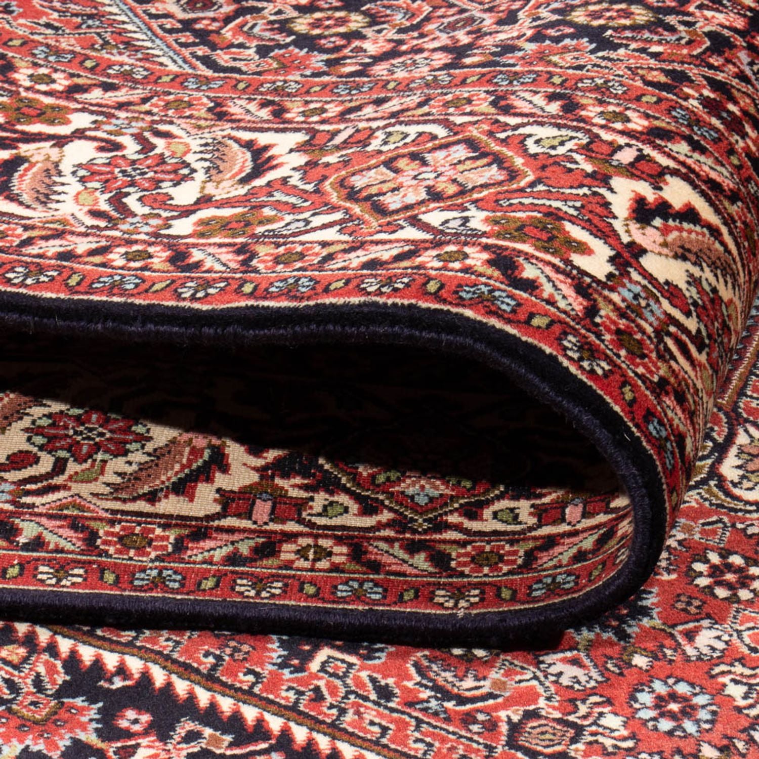 Alfombra persa - Bidjar - 305 x 198 cm - rojo