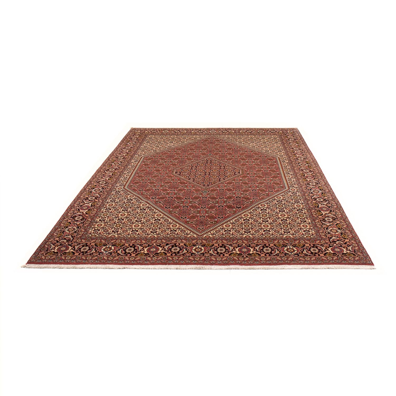 Alfombra persa - Bidjar - 300 x 200 cm - rojo
