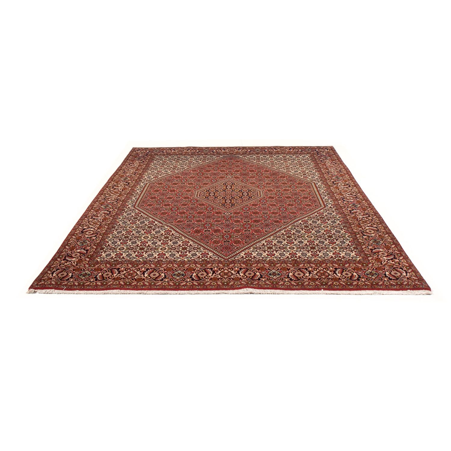Alfombra persa - Bidjar - 290 x 200 cm - rojo