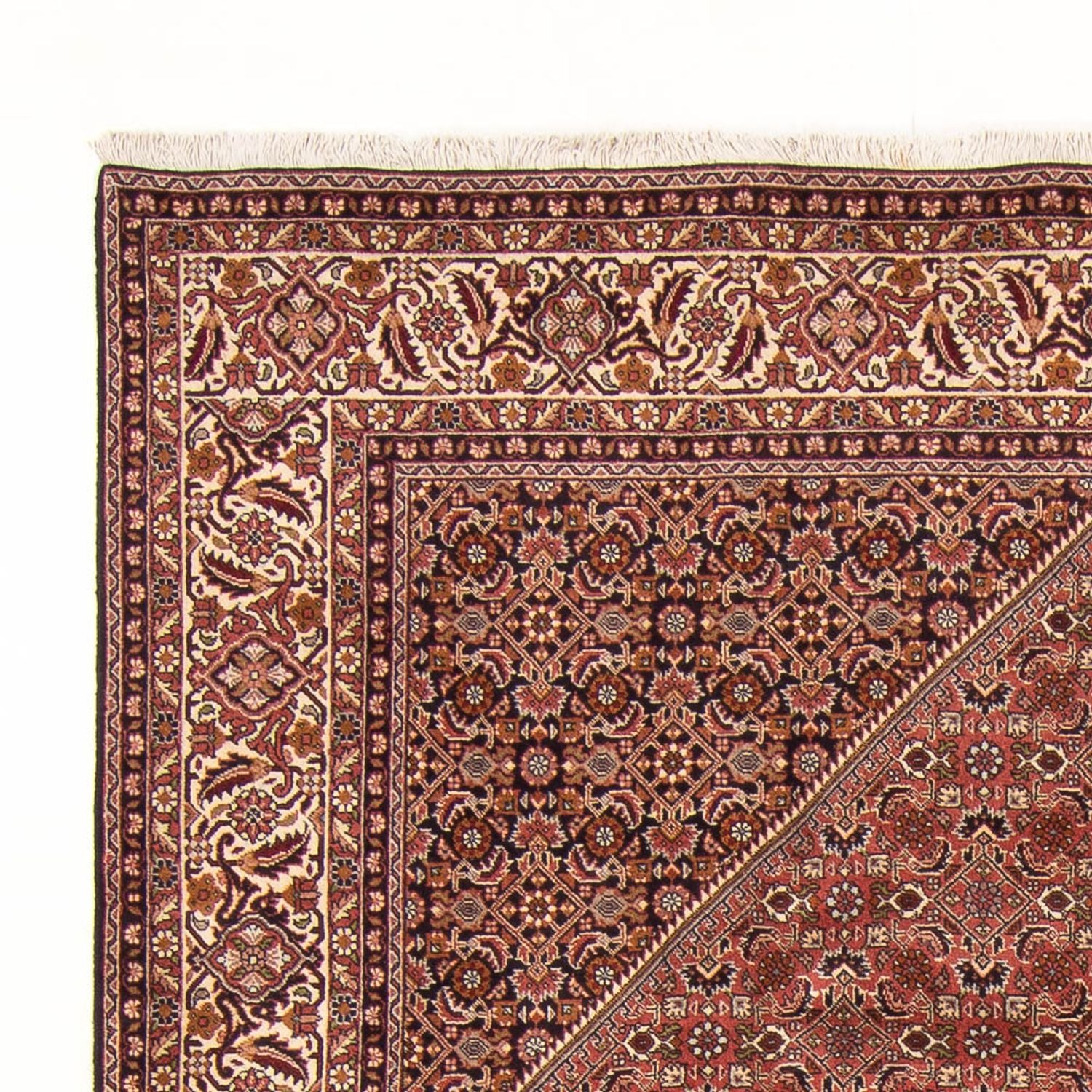 Alfombra persa - Bidjar - 292 x 200 cm - rojo