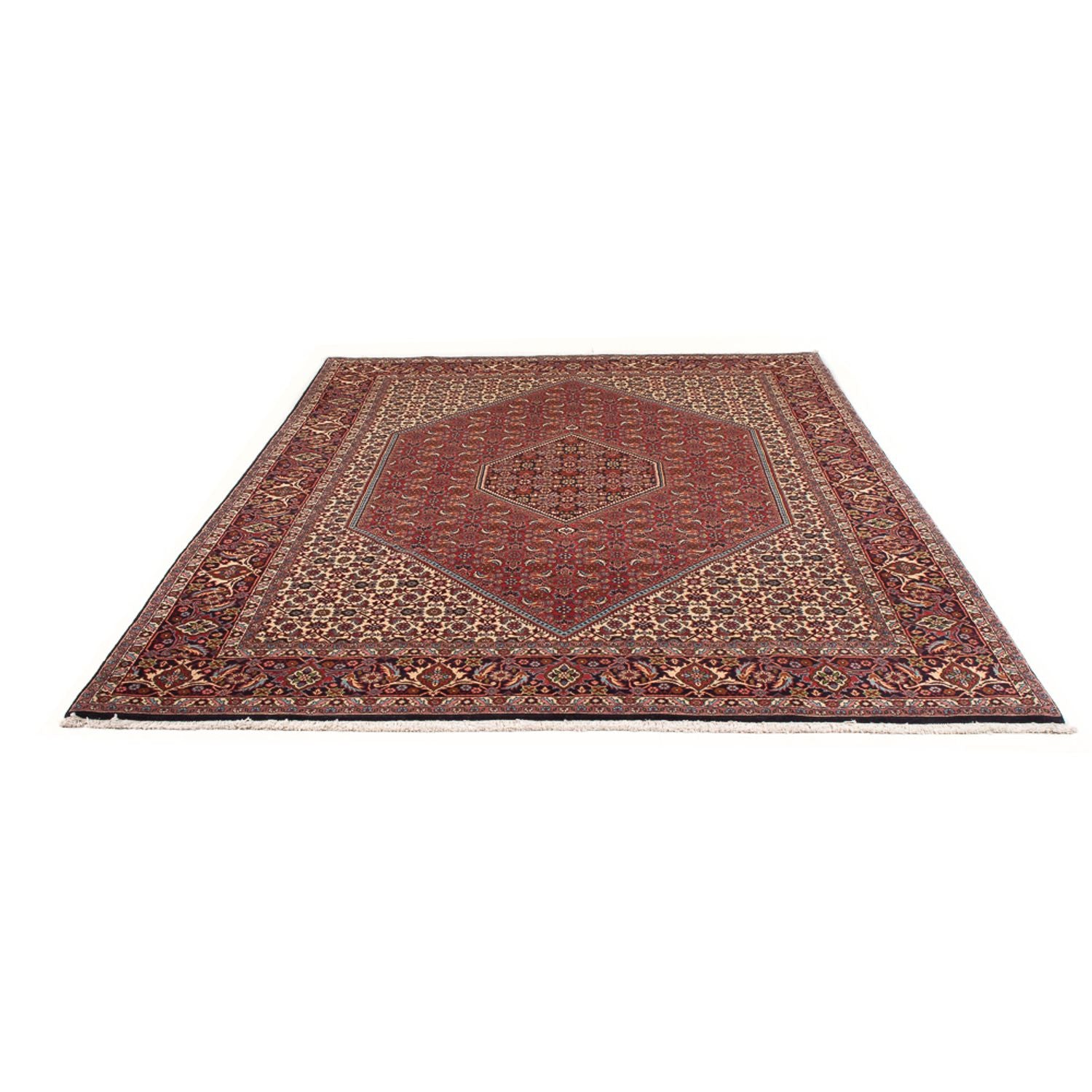 Alfombra persa - Bidjar - 301 x 200 cm - rojo