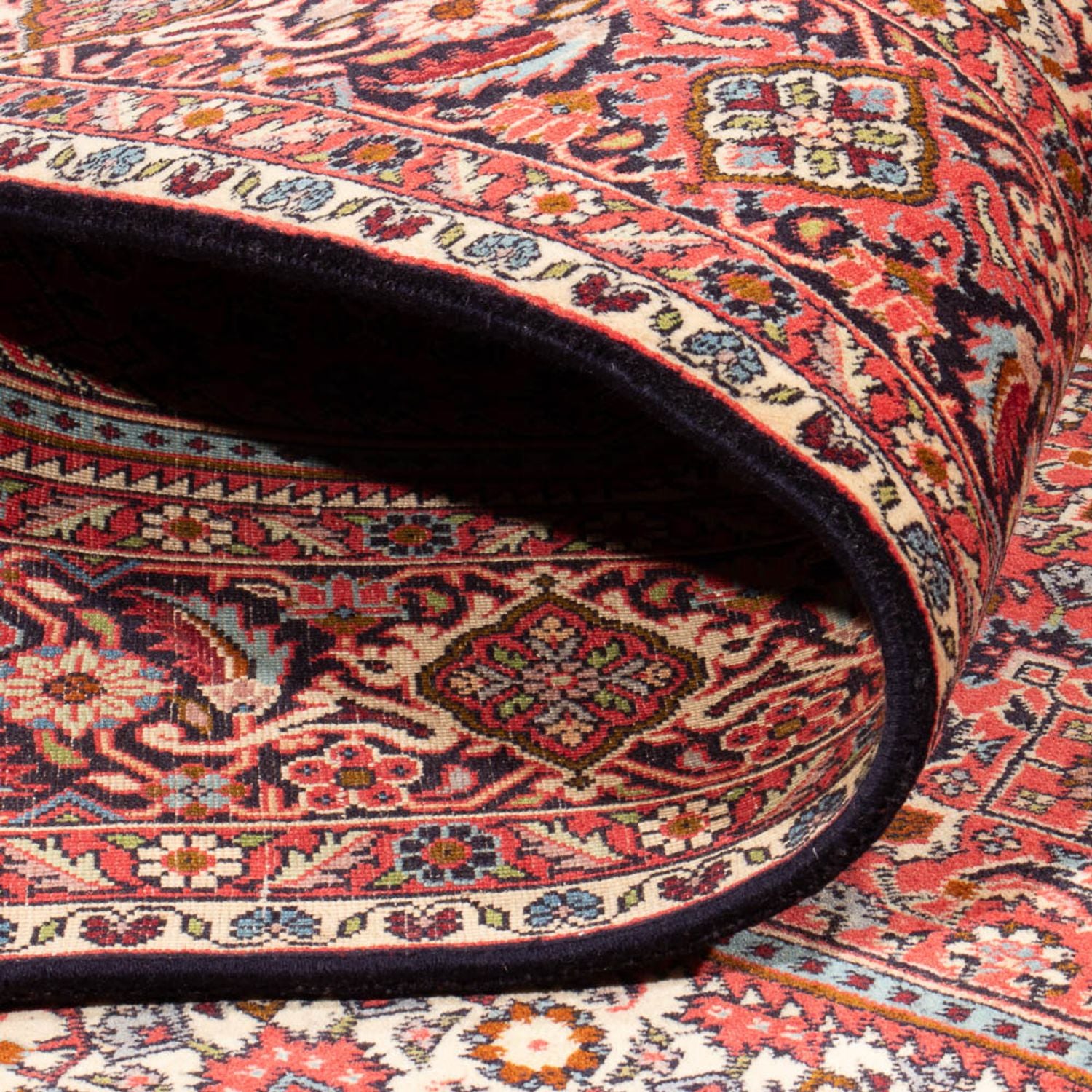 Alfombra persa - Bidjar - 260 x 200 cm - rojo