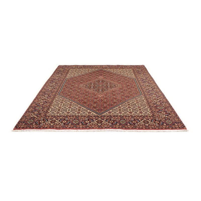 Alfombra persa - Bidjar - 307 x 203 cm - rojo