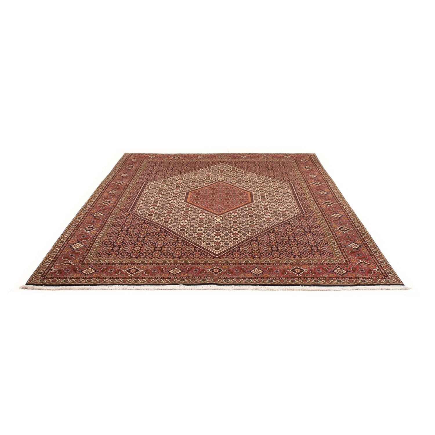 Alfombra persa - Bidjar - 288 x 200 cm - rojo