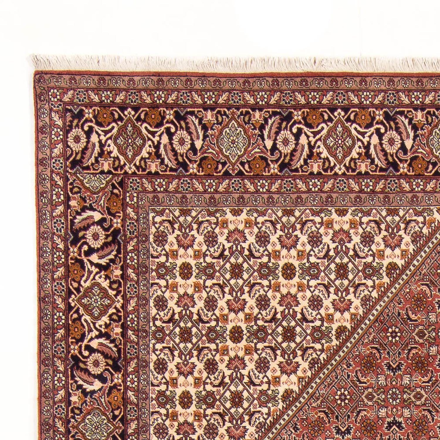 Alfombra persa - Bidjar - 300 x 197 cm - rojo