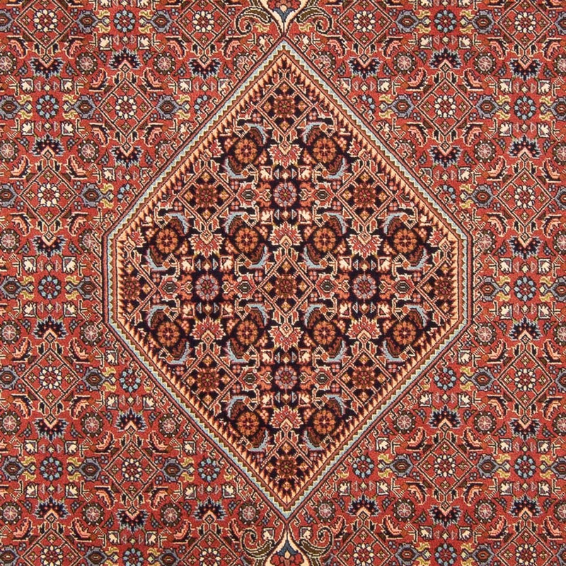 Alfombra persa - Bidjar - 296 x 197 cm - rojo