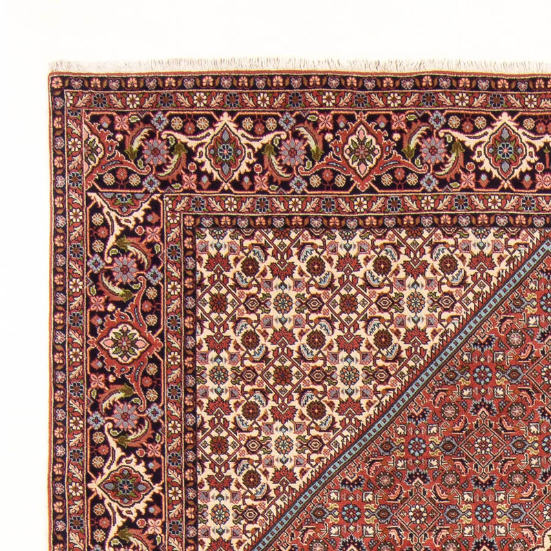 Alfombra persa - Bidjar - 296 x 197 cm - rojo