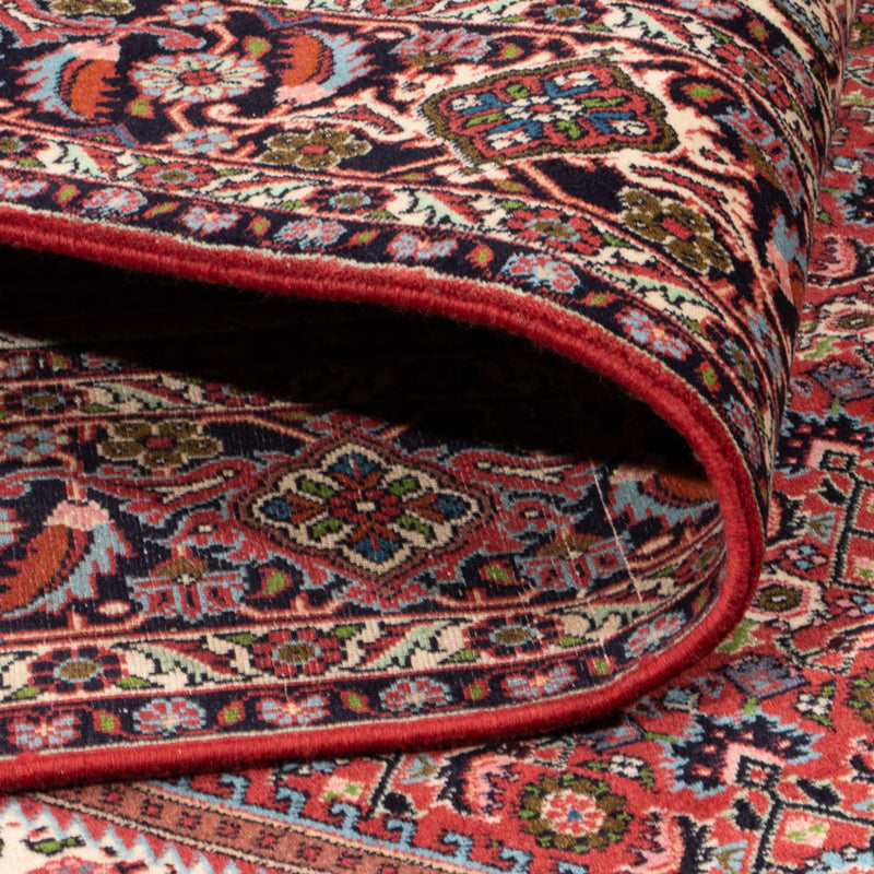 Alfombra persa - Bidjar - 302 x 199 cm - rojo