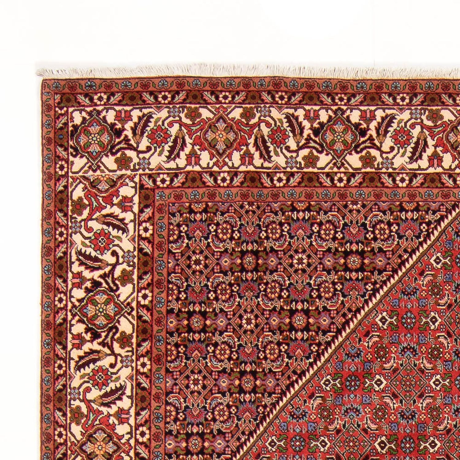 Alfombra persa - Bidjar - 300 x 200 cm - rojo