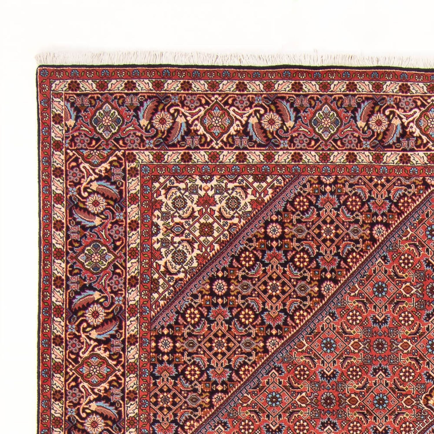 Alfombra persa - Bidjar - 298 x 200 cm - rojo