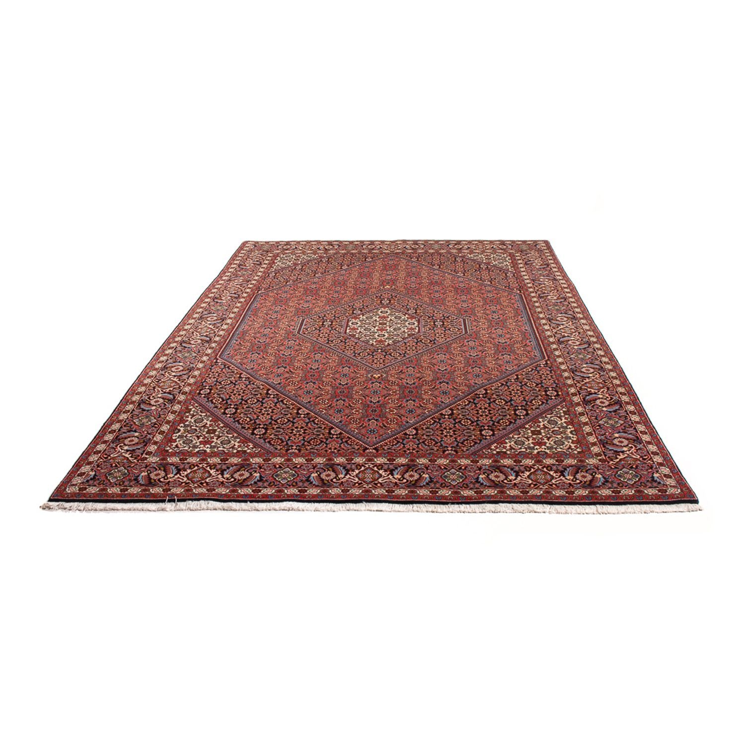 Alfombra persa - Bidjar - 298 x 200 cm - rojo
