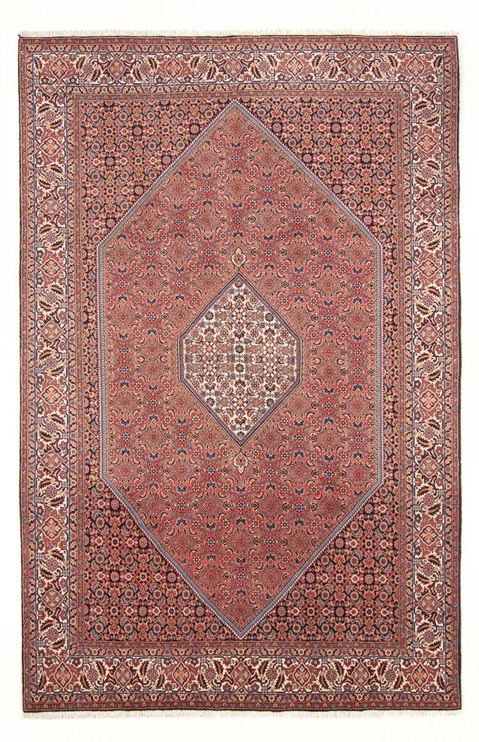 Alfombra persa - Bidjar - 303 x 200 cm - rojo
