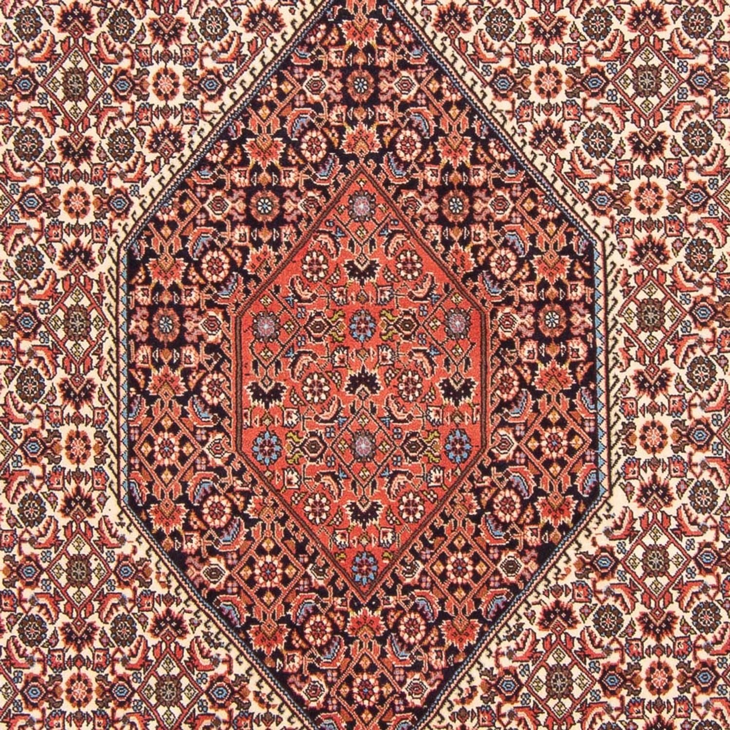 Alfombra persa - Bidjar - 303 x 200 cm - rojo