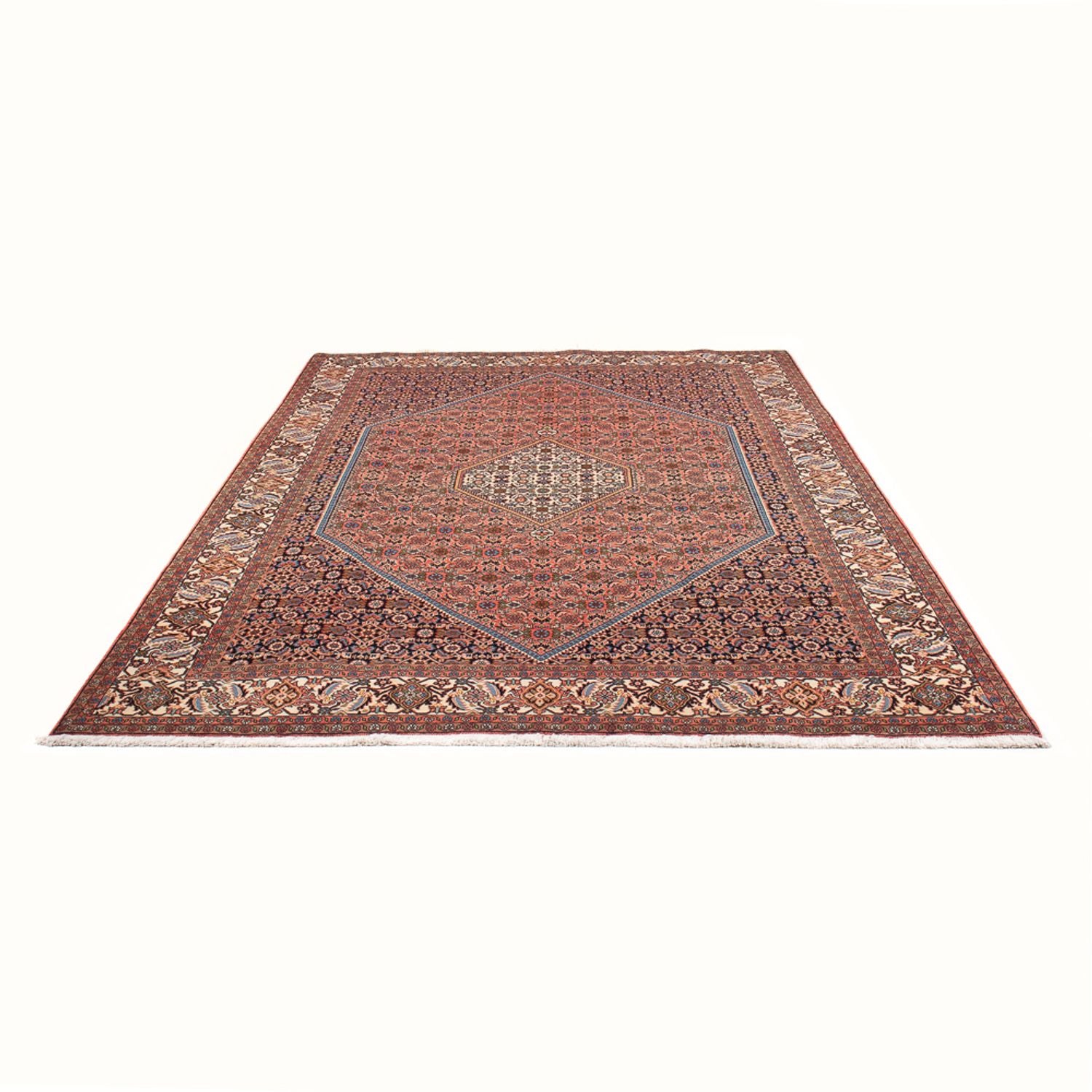Alfombra persa - Bidjar - 295 x 200 cm - rojo