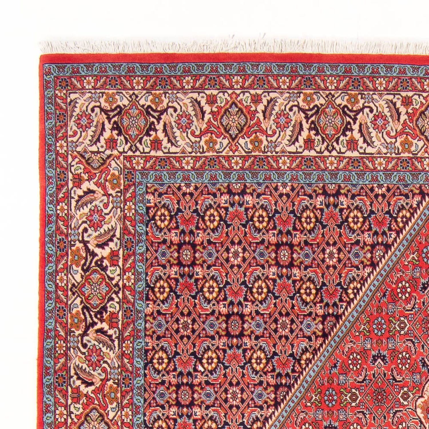 Alfombra persa - Bidjar - 267 x 200 cm - rojo