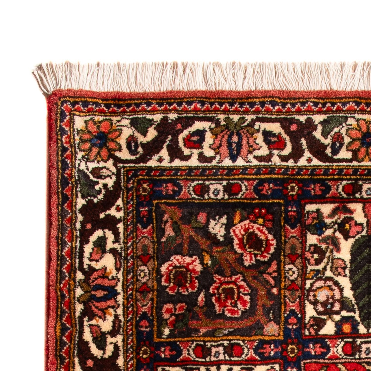 Alfombra persa - Nómada - 100 x 62 cm - multicolor