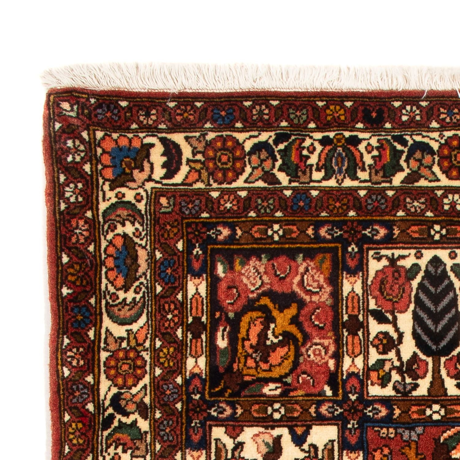 Alfombra persa - Nómada - 102 x 64 cm - multicolor