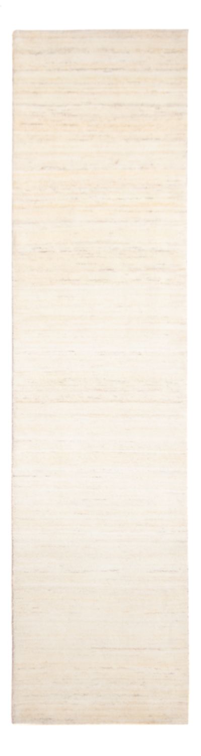 Alfombra de pasillo Alfombra Gabbeh - Persa - 335 x 81 cm - natural