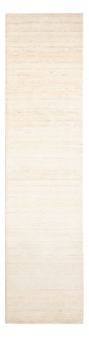 Alfombra de pasillo Alfombra Gabbeh - Persa - 335 x 81 cm - natural