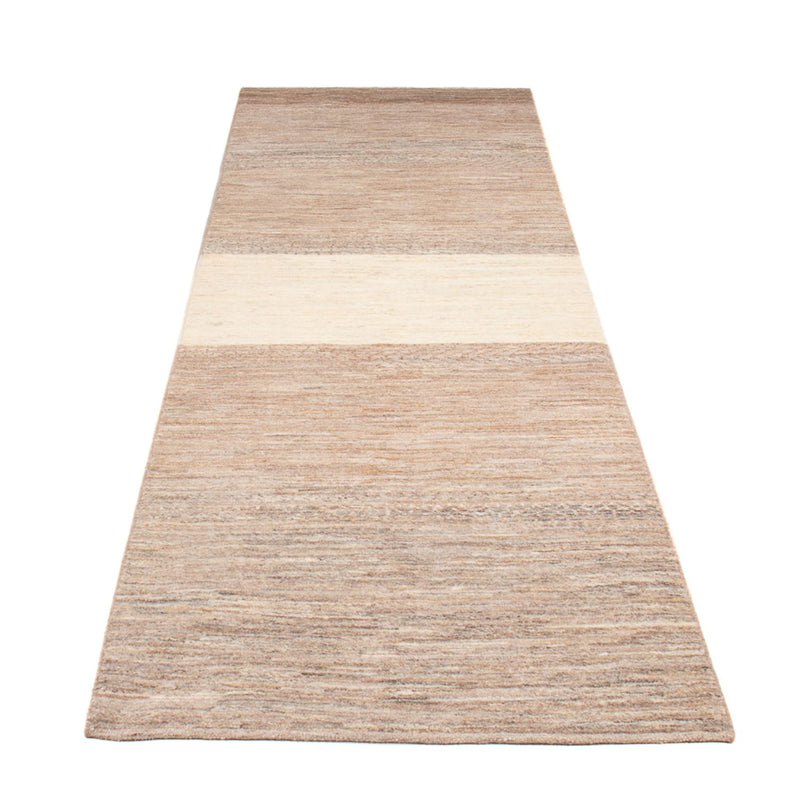 Alfombra de pasillo Alfombra Gabbeh - Persa - 292 x 84 cm - natural