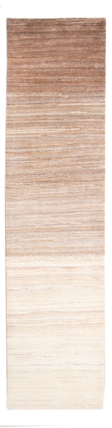 Alfombra de pasillo Alfombra Gabbeh - Persa - 351 x 85 cm - natural