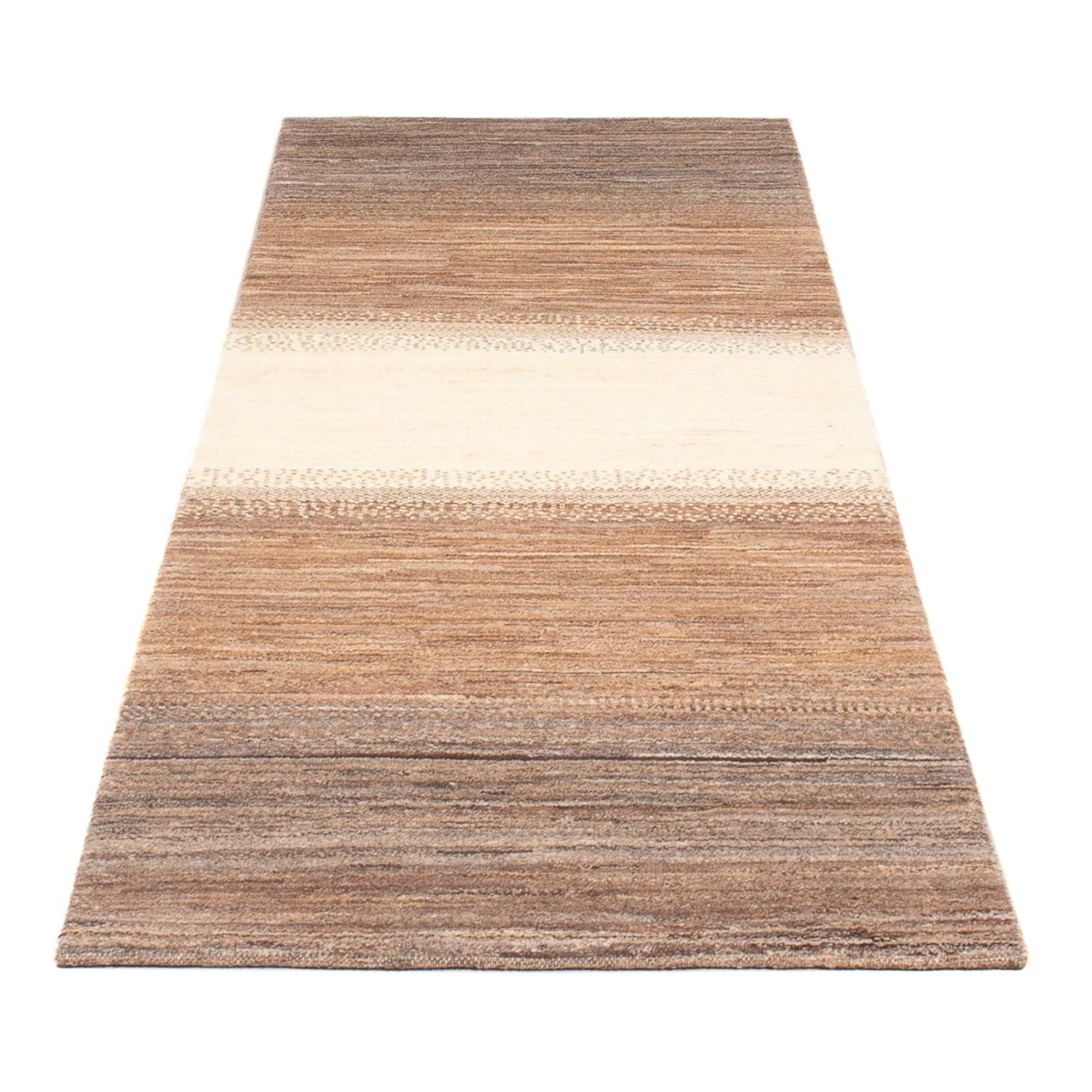 Alfombra de pasillo Alfombra Gabbeh - Persa - 231 x 80 cm - natural