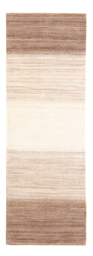 Alfombra de pasillo Alfombra Gabbeh - Persa - 245 x 81 cm - natural