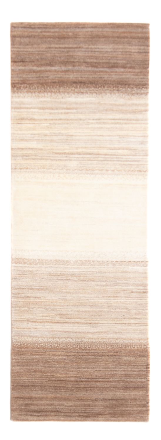 Alfombra de pasillo Alfombra Gabbeh - Persa - 245 x 81 cm - natural