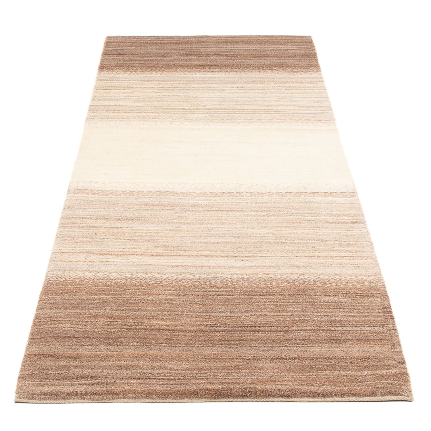 Alfombra de pasillo Alfombra Gabbeh - Persa - 245 x 81 cm - natural