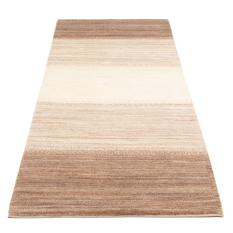 Alfombra de pasillo Alfombra Gabbeh - Persa - 245 x 81 cm - natural