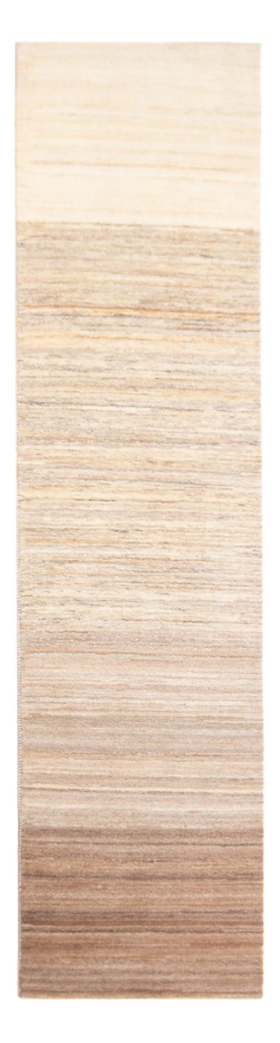 Alfombra de pasillo Alfombra Gabbeh - Persa - 333 x 77 cm - natural