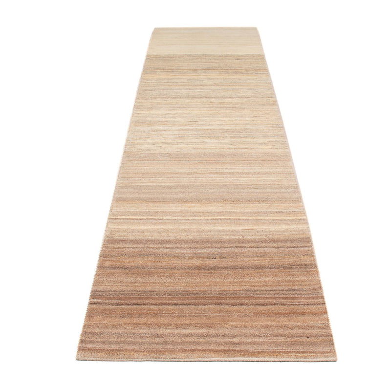 Alfombra de pasillo Alfombra Gabbeh - Persa - 333 x 77 cm - natural