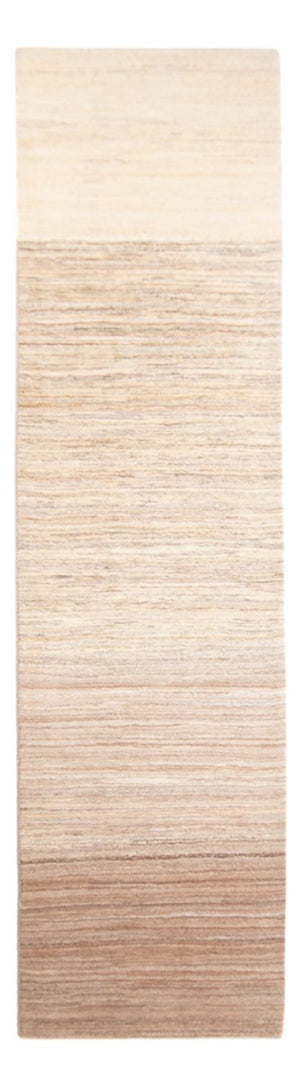 Alfombra de pasillo Alfombra Gabbeh - Persa - 334 x 87 cm - natural