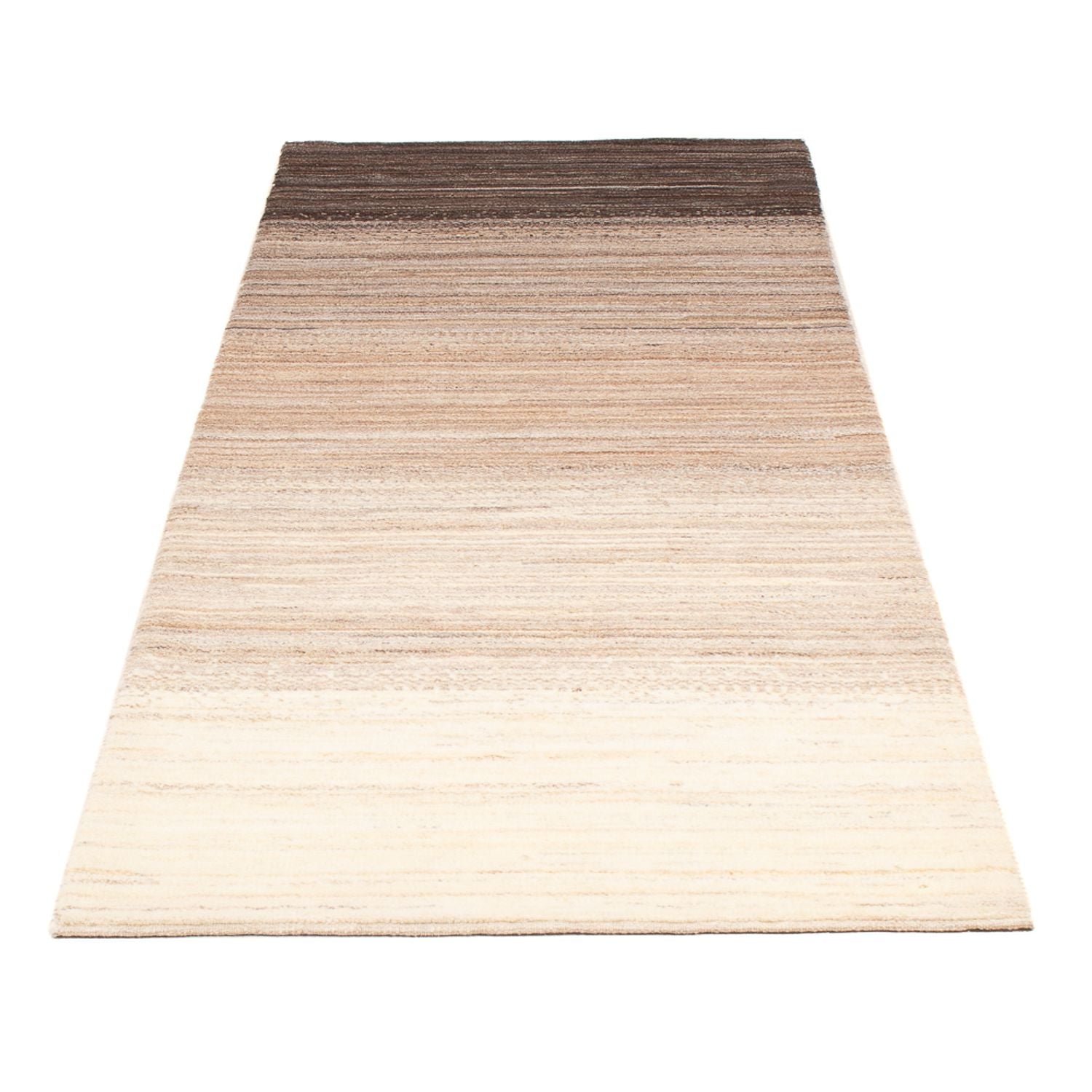 Alfombra de pasillo Alfombra Gabbeh - Persa - 242 x 85 cm - natural