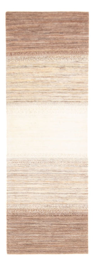 Alfombra de pasillo Alfombra Gabbeh - Persa - 241 x 79 cm - natural